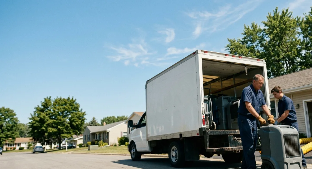 Water Damage Cleanup in Brinkhaven, OH near me